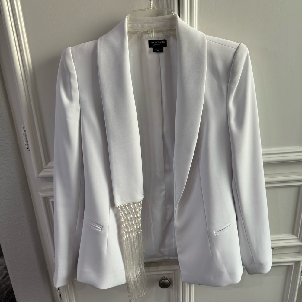 Marciano White Blazer